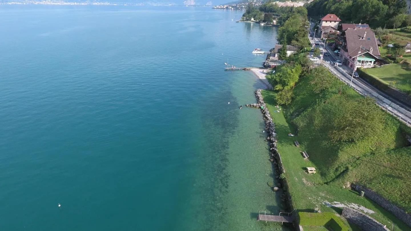 Chez Malou & Hugo Vue Lac Proche Suisse & Stations ! Saint-Gingolph Exteriör bild